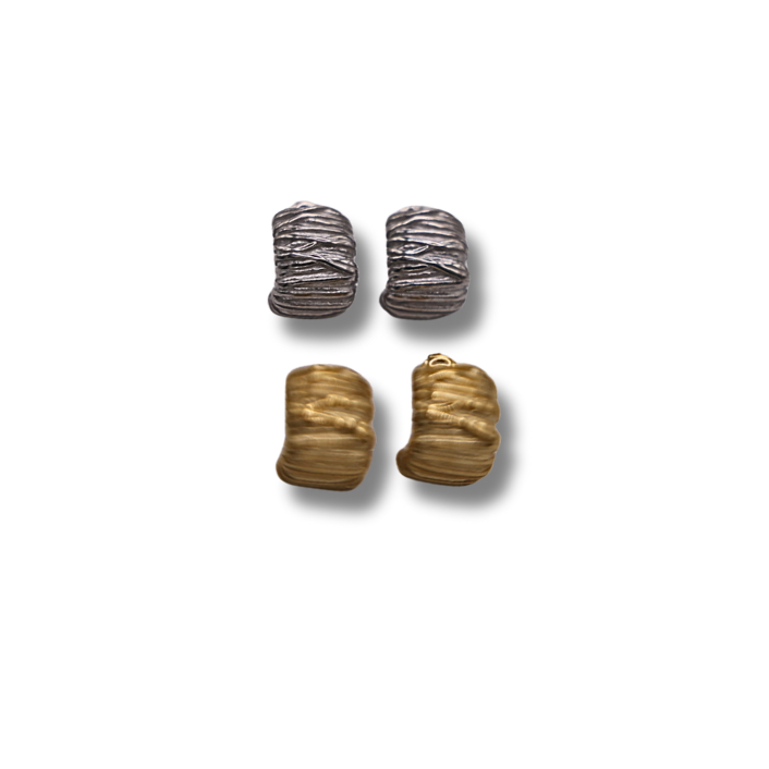 Rooted Huggie Hoops