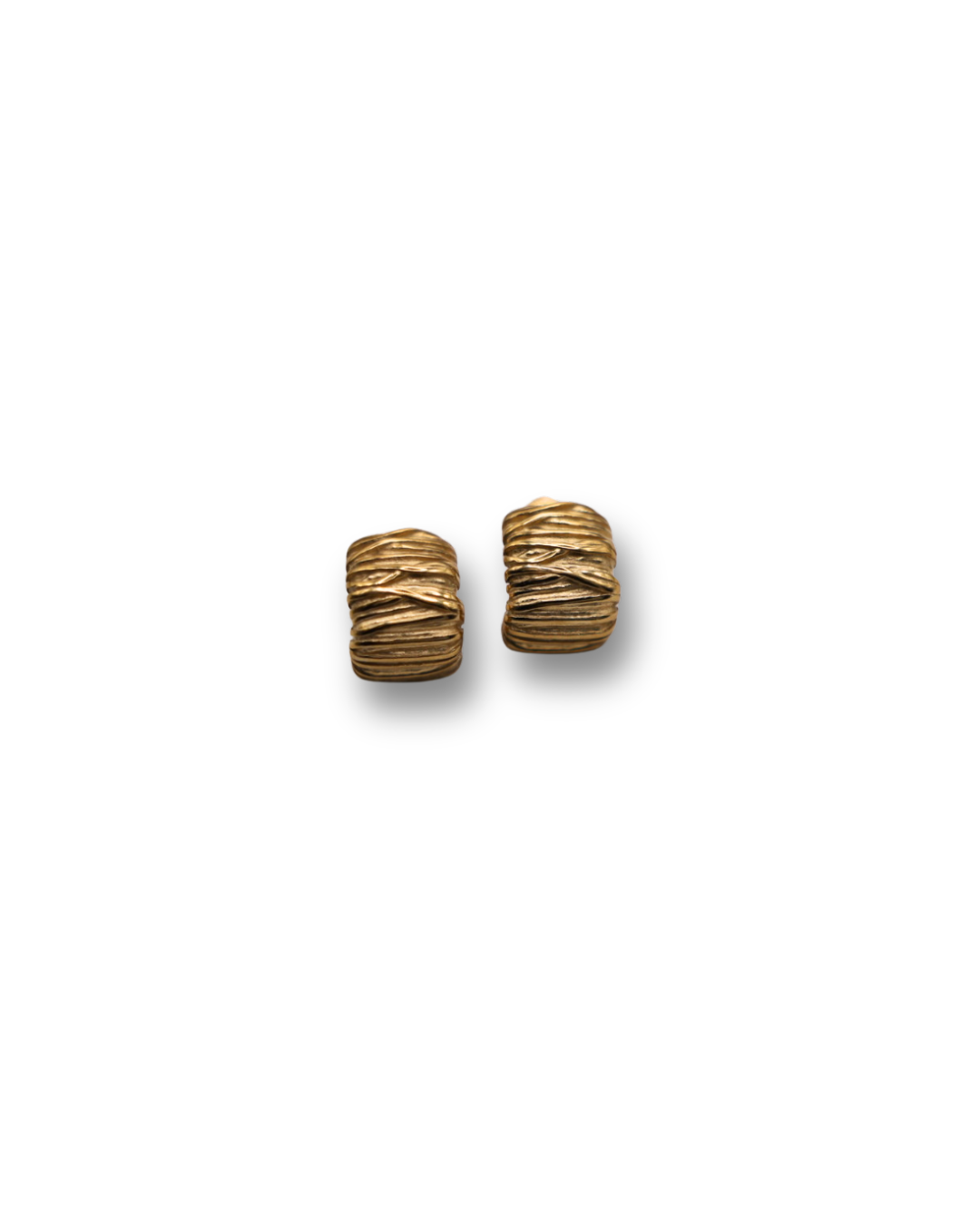 Rooted Huggie Hoops