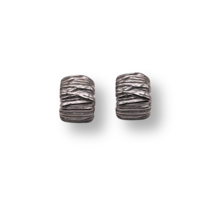 Rooted Huggie Hoops