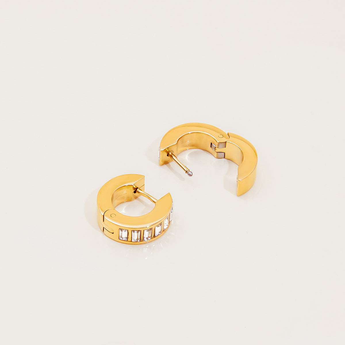Cuff It Huggie Hoops